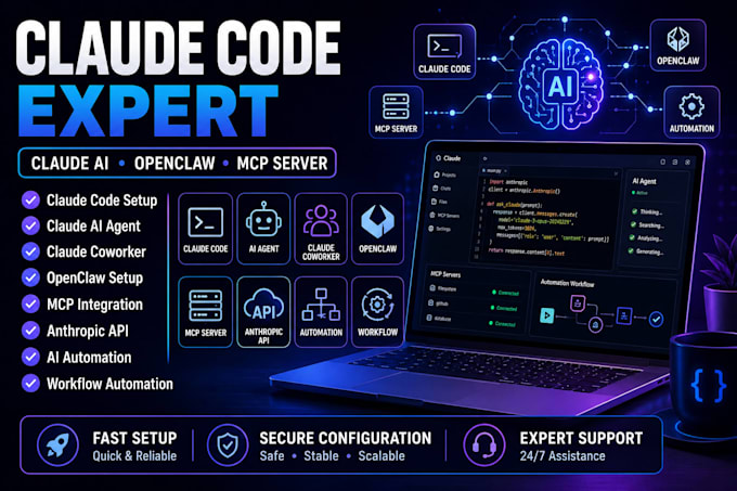 setup claude code claude ai agent claude coworker openclawmcp claude automation