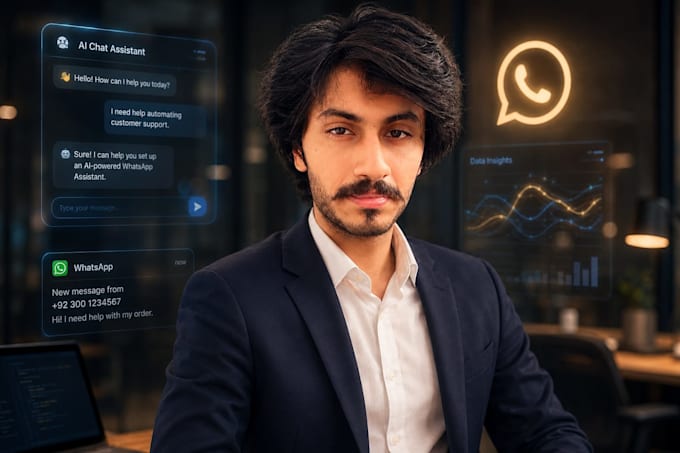 develop ai mobile app and ai chatbot whatsapp API , website using n8n, pinecone
