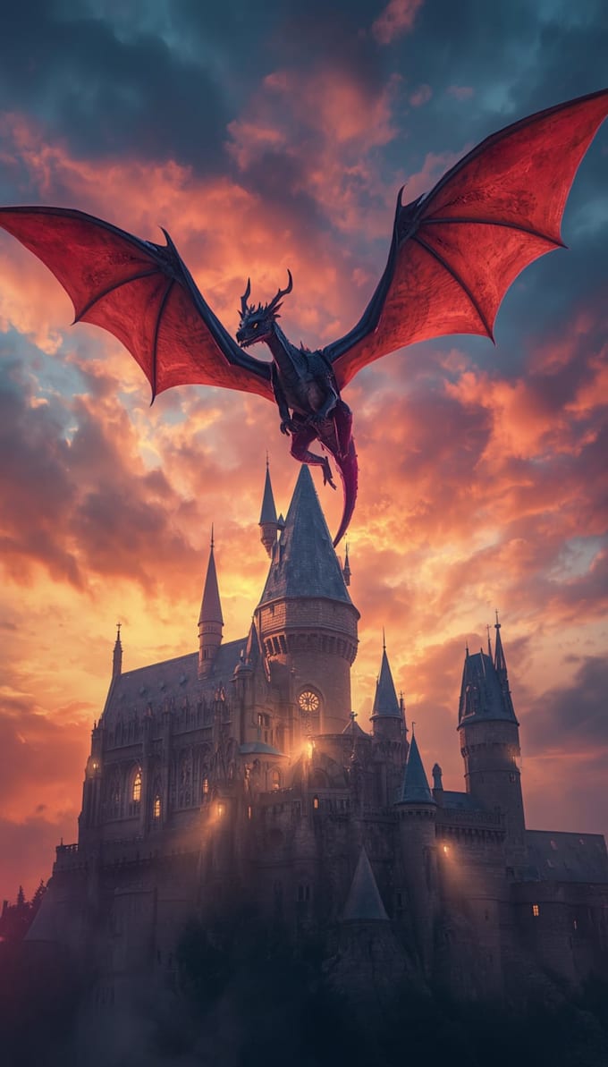 create a premium custom fantasy cover