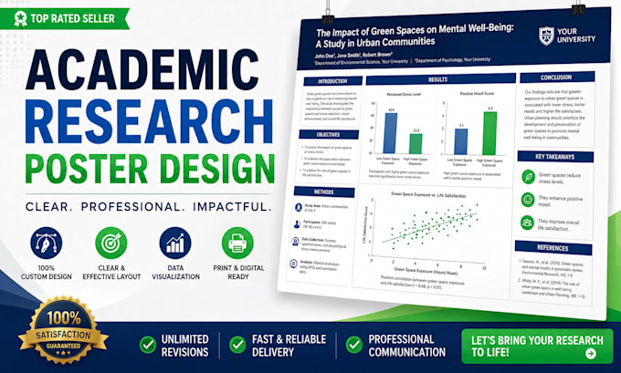 design an academic conference research poster presentation