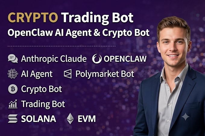 build anthropic claude openclaw ai agent crypto trading bot