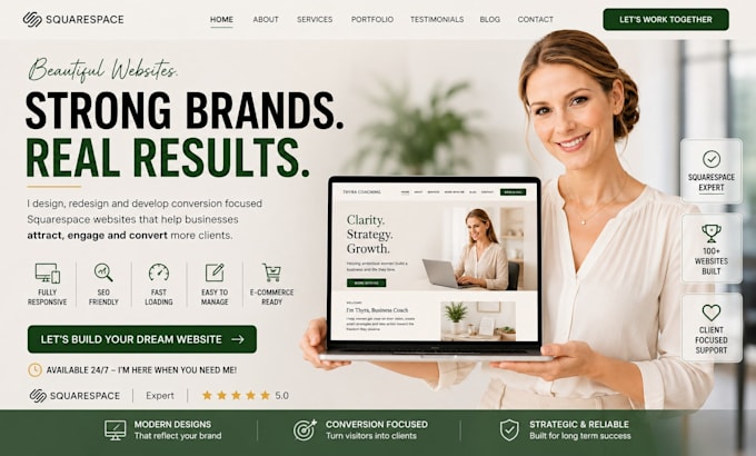 do squarespace website design squarespace website builder squarespace web expert