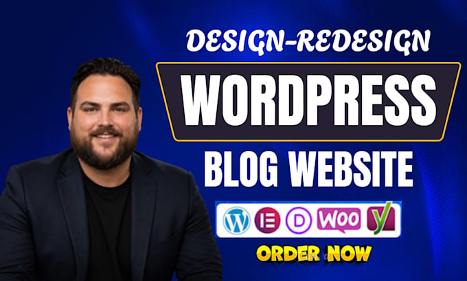design or redsign wordpress blog website, wordpress business website development