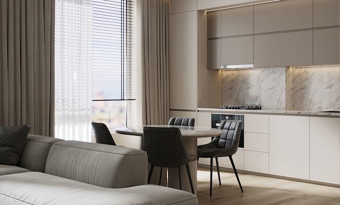 create professional 3d interior renders