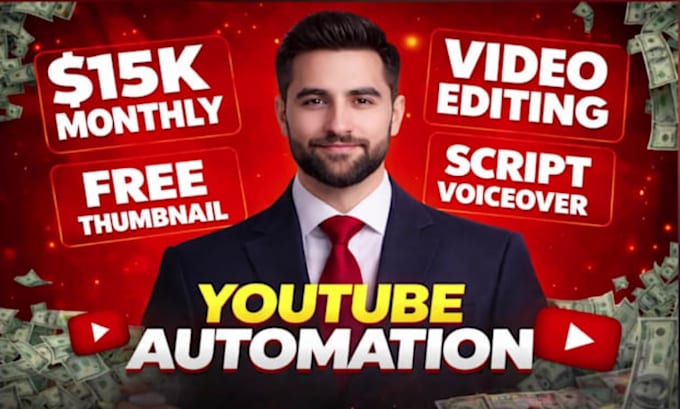 be your youtube automation or faceless channel manager