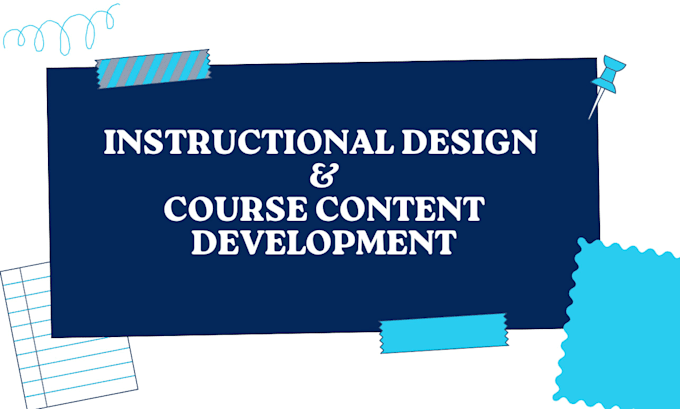 design your online course curriculum, scripts, and learning materials