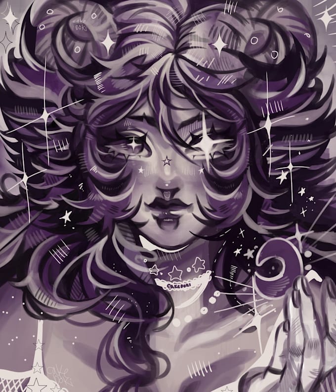 draw character illustration of your oc
