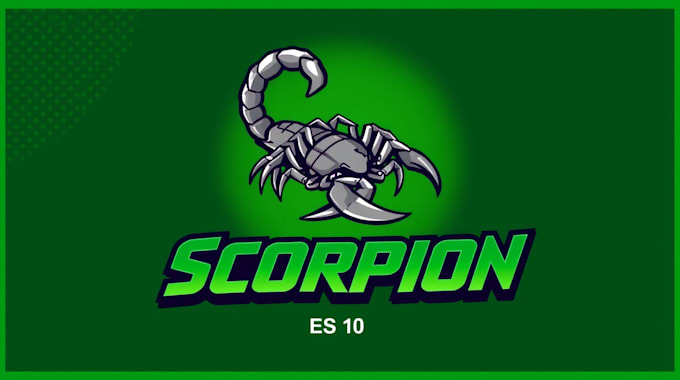 create unique scorpion logo with new creative concepts