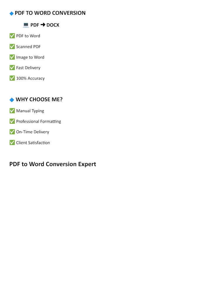 convert PDF to editable word accurately