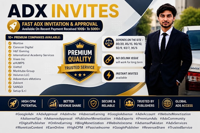 do google admanager adx ma approval with multiple companies