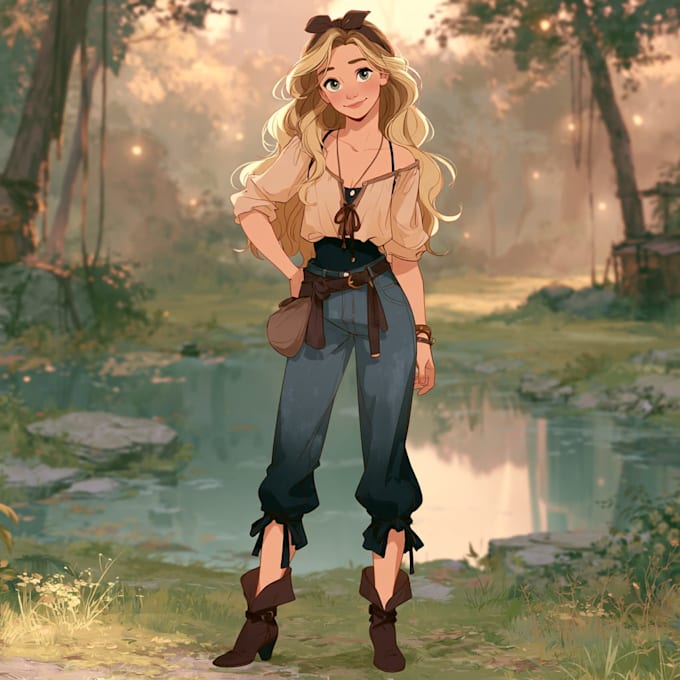 transform you into disney character art