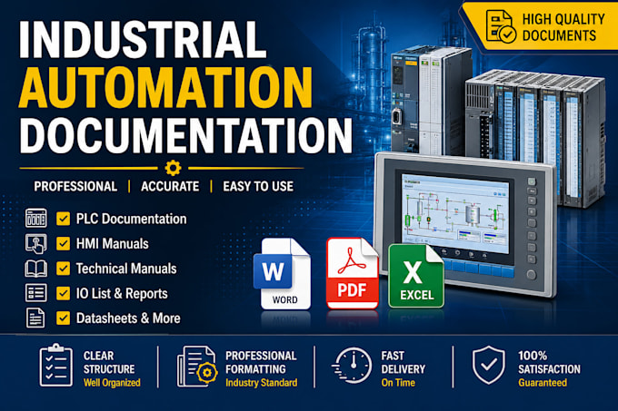 create plc hmi and industrial automation manuals