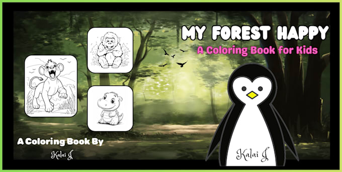 create beautiful coloring book pages for kids
