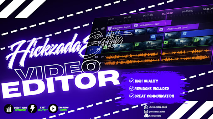 create professional and attention grabbing video edits