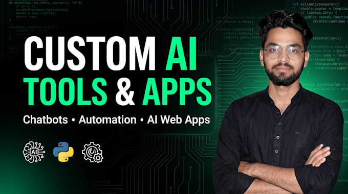 develop your custom ai app, tool, or saas with python