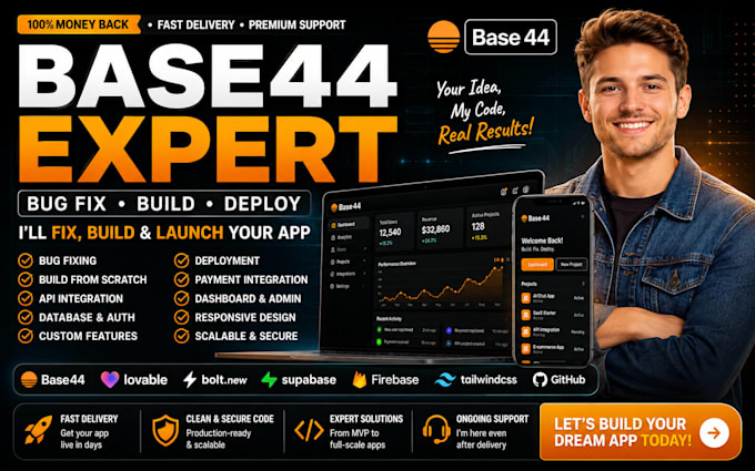 lovable to ios base44 deployment replit debugging rork app vibe coding saas mvp