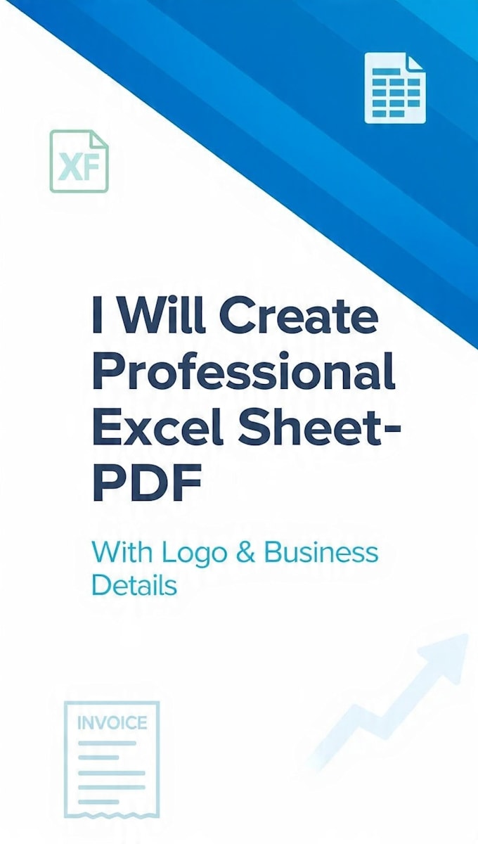 create professional excel invoice