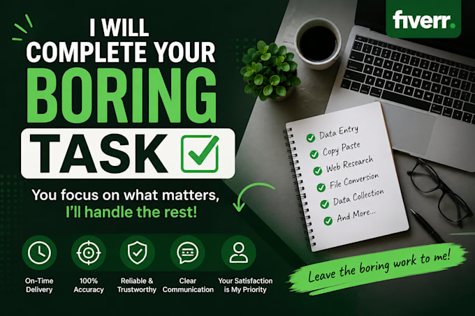 do your boring task