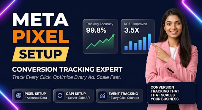 setup meta pixel conversion API and conversion tracking