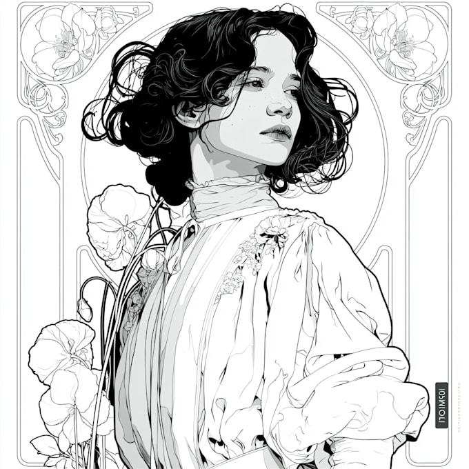 do anything in art nouveau style