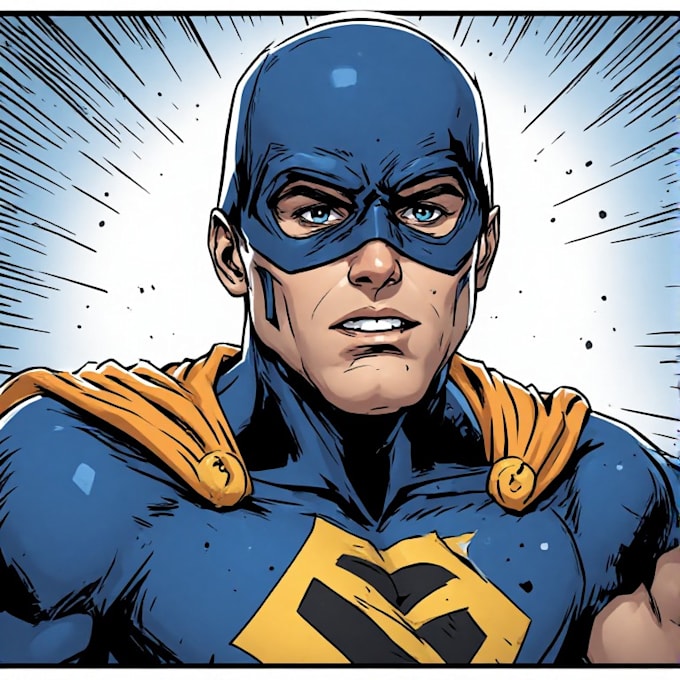 do a superhero comic