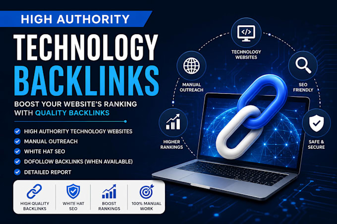 provide high quality technology backlinks for websites