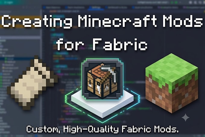 create a custom minecraft fabric mod for you