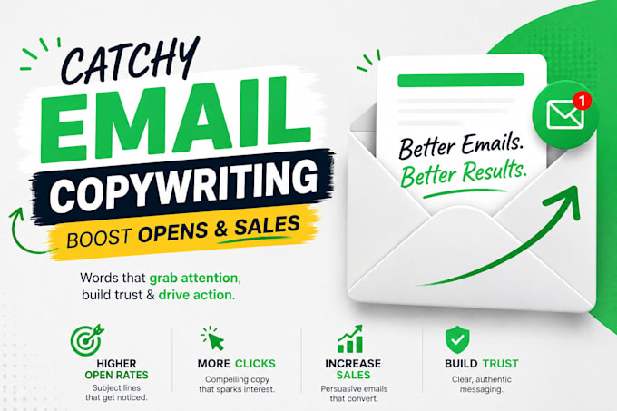 write high converting email copy and newsletter sequences