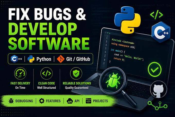 provide software development and debugging services