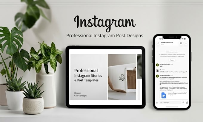 design professional presentation slides and instagram stories templates