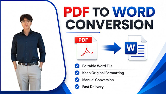manually convert PDF to editable word document