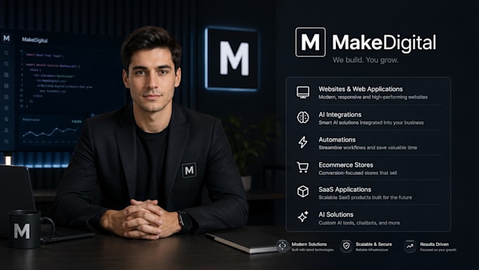 build a custom saas or web app for you