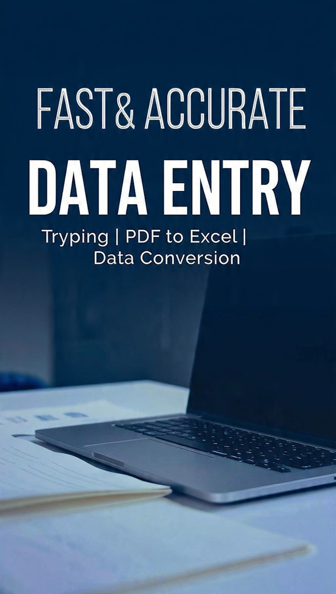 do manual data entry in excel