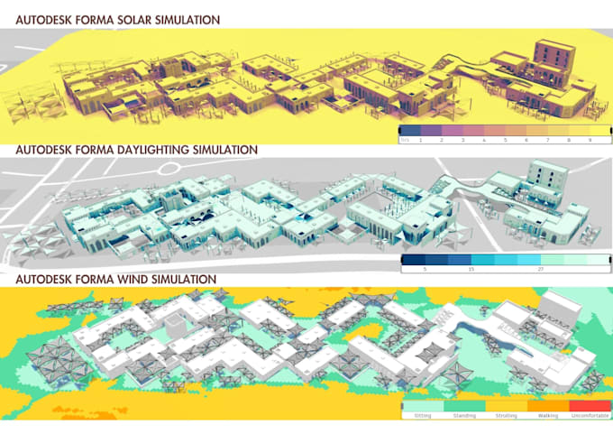 create architecture environmental simulation