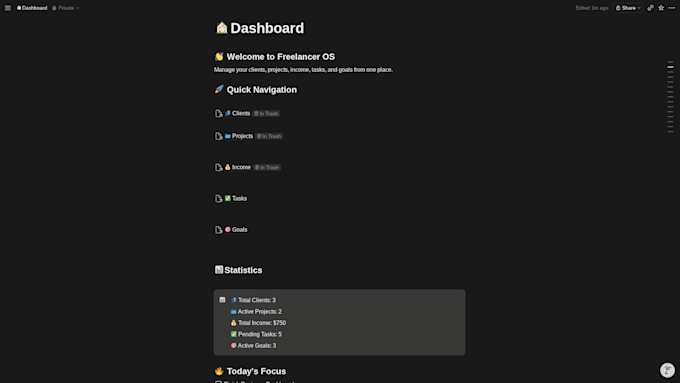 create a custom notion workspace for productivity