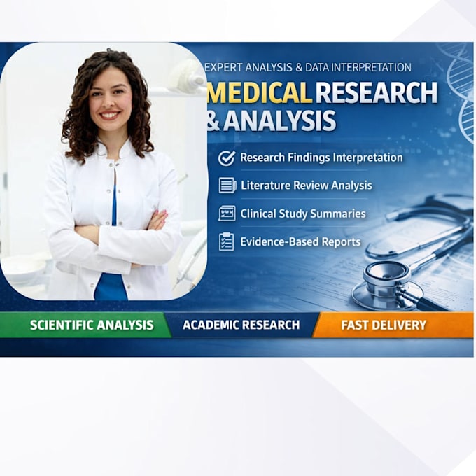 help with medical research and research analysis