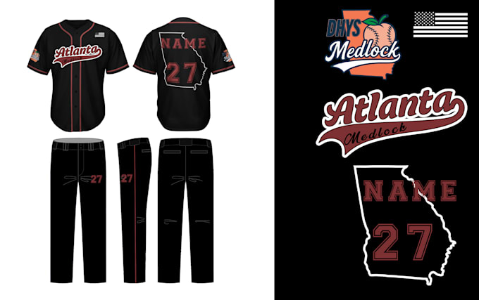 create custom baseball jersey designs for teams and brands