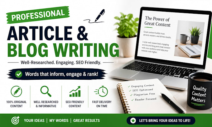 write engaging articles and blog posts