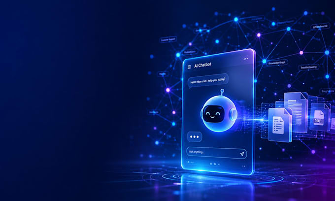 develop a custom rag chatbot for customer support and knowledge