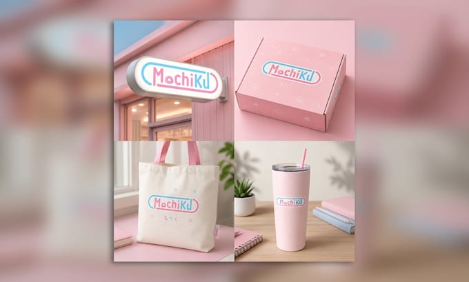 design soft style logo for your business