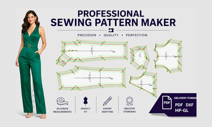 be your professional digital sewing pattern maker