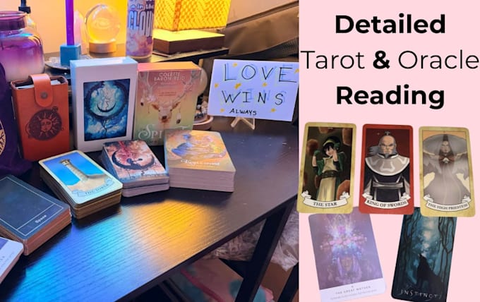 do a tarot and oracle reading for guidance in your life