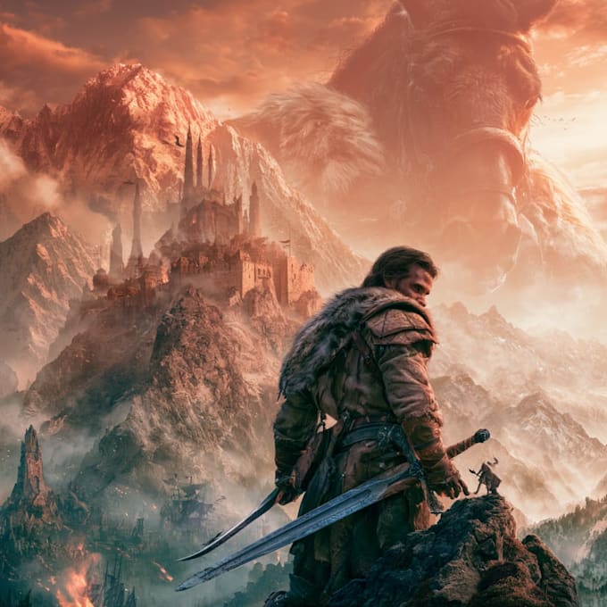 design a sci fi fantasy book cover design that sells