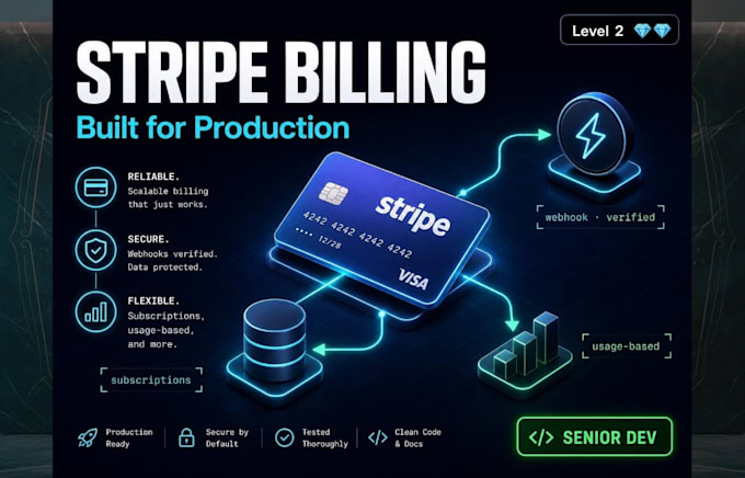 integrate production ready stripe subscription billing for your saas