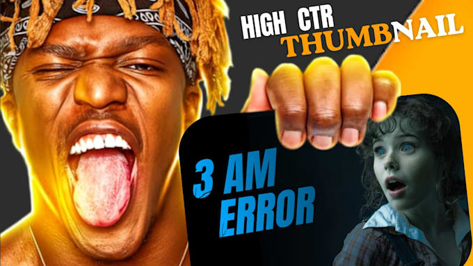 design true crime thumbnails and horror stories youtube thumbnail