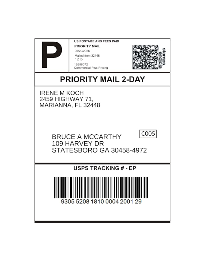 make shipping label for ecommerce