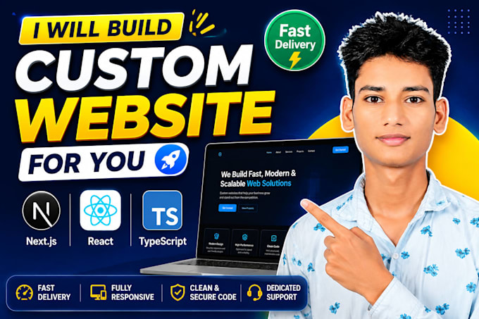 build modern business website