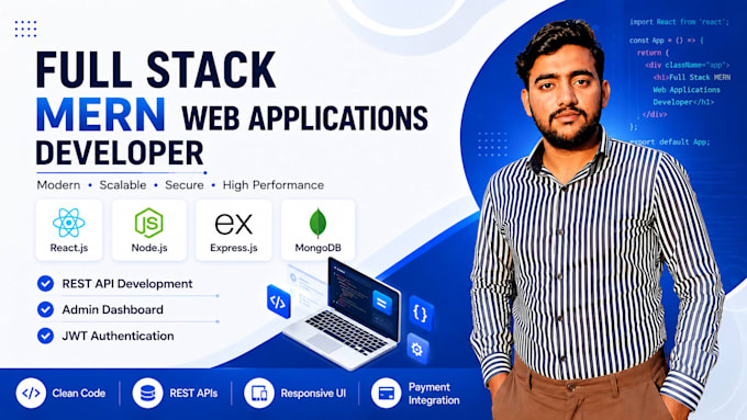develop a full stack mern web application
