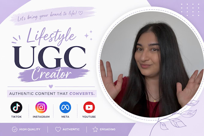 create ugc content for instagram reels, tiktok, meta, video ads