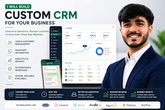 build a custom CRM for your business